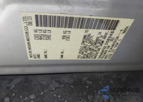 2016 Nissan Maxima 3.5 Platinum from USA, damaged, VIN 1N4AA6AP3GC398948